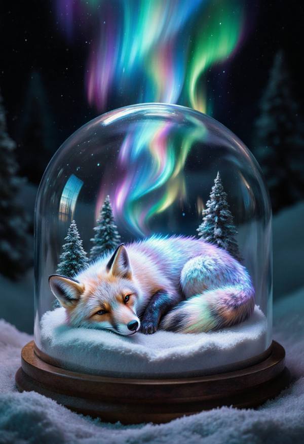 AI-generated image analyzed by PromptLens