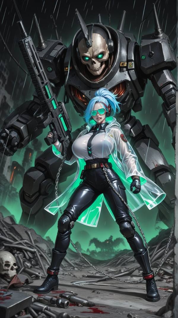 AI-generated image analyzed by PromptLens