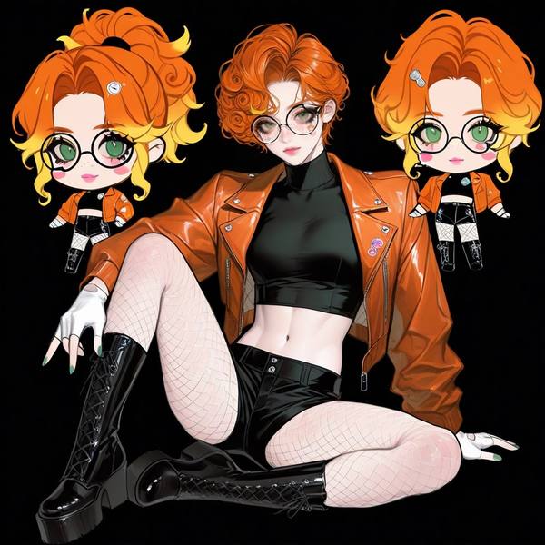 AI-generated image analyzed by PromptLens