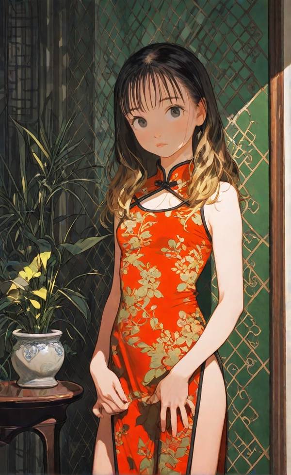 AI-generated image analyzed by PromptLens