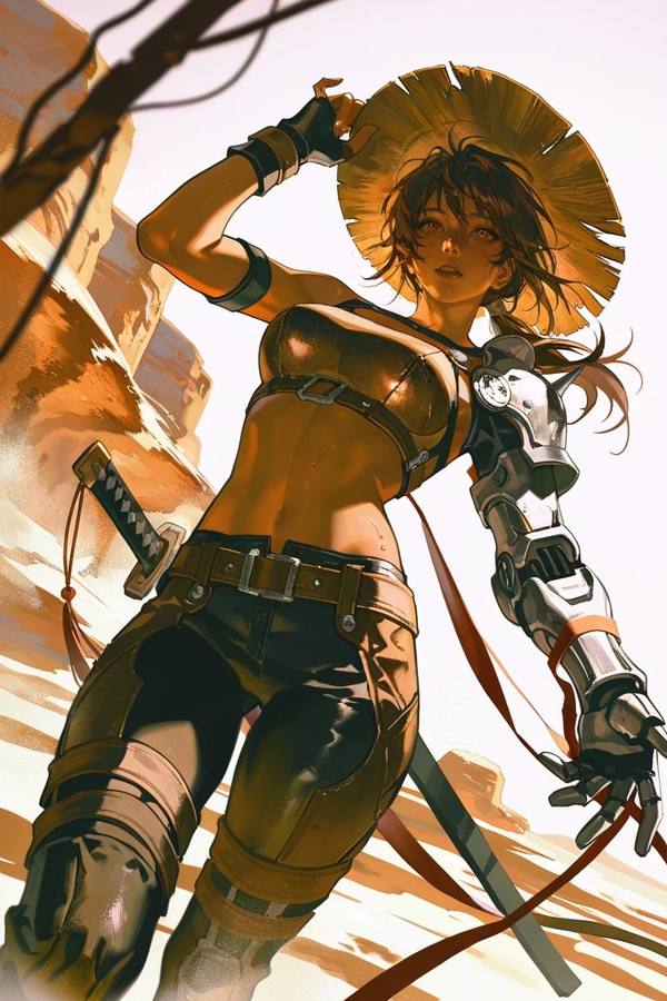 AI-generated image analyzed by PromptLens