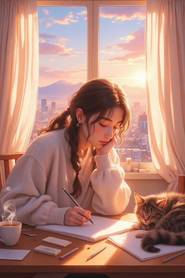 AI-generated image analyzed by PromptLens