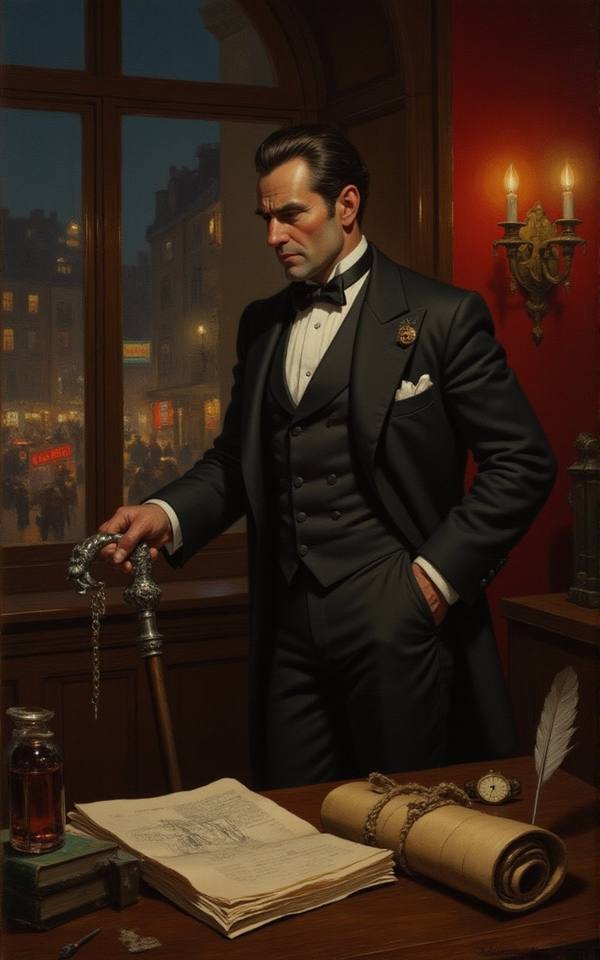 AI-generated image analyzed by PromptLens