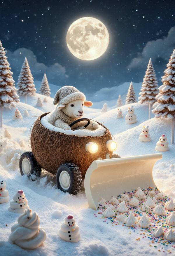 AI-generated image analyzed by PromptLens