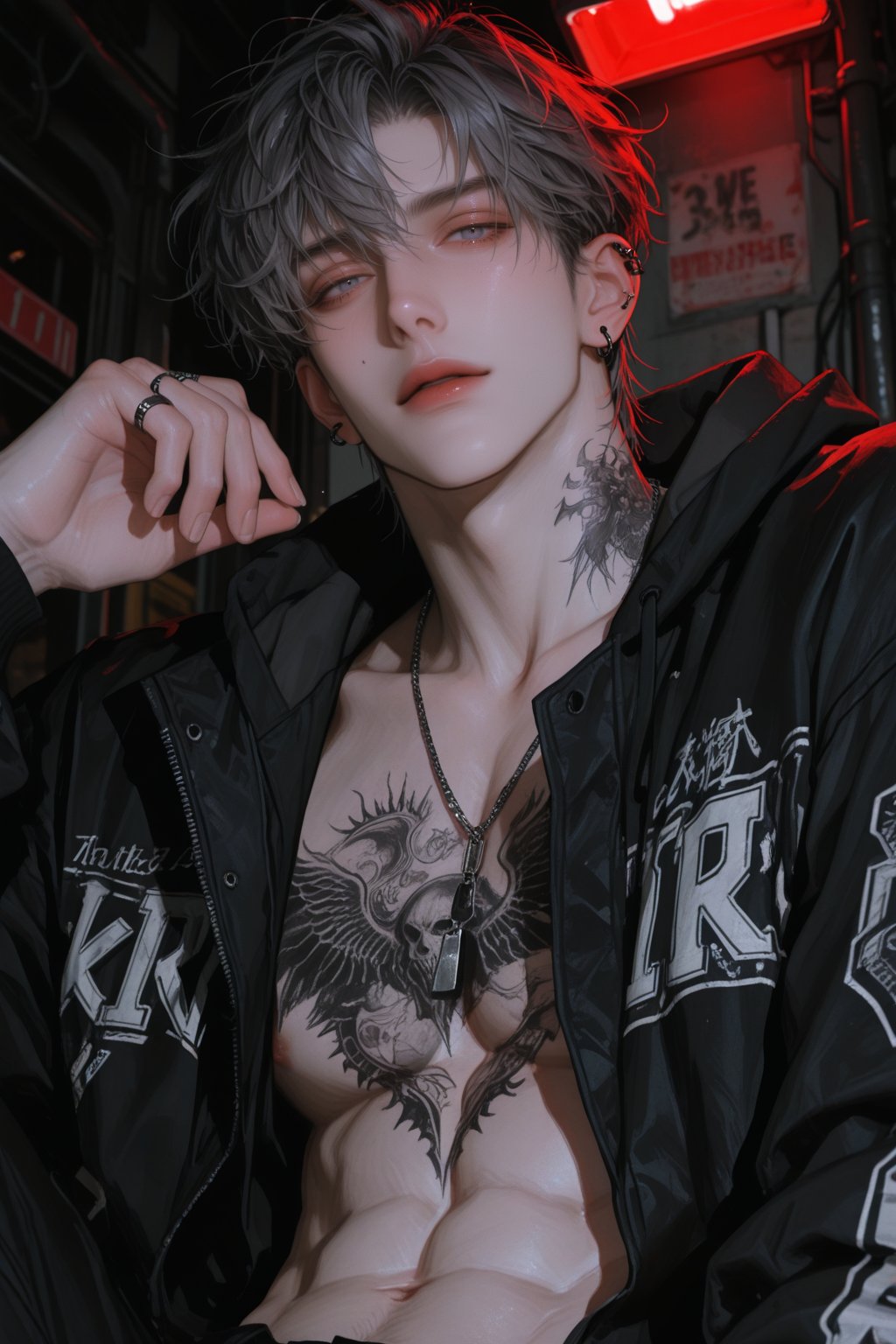 AI-generated image analyzed by PromptLens