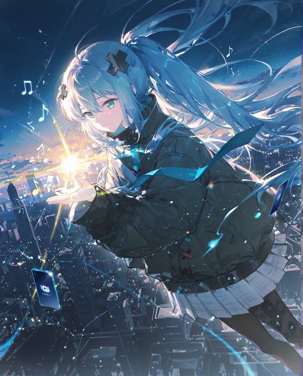 AI-generated image analyzed by PromptLens