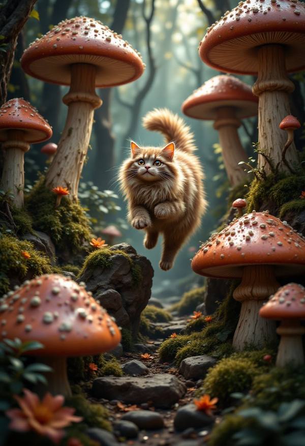 AI-generated image analyzed by PromptLens