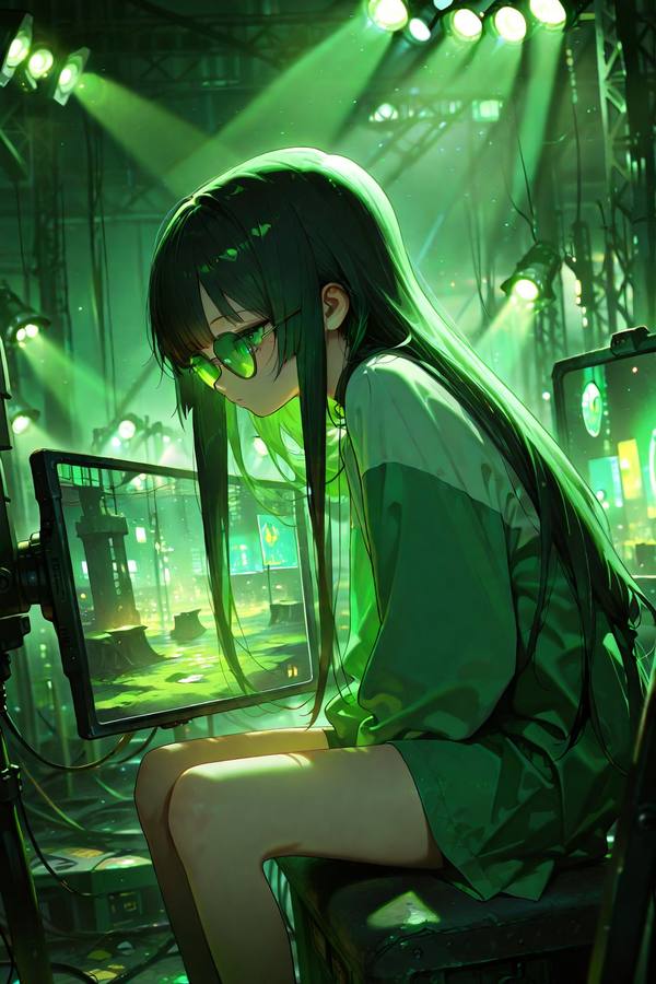 AI-generated image analyzed by PromptLens