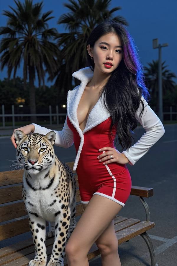 AI-generated image analyzed by PromptLens