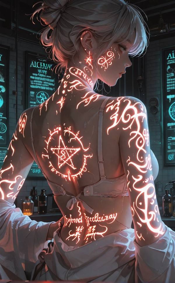 AI-generated image analyzed by PromptLens