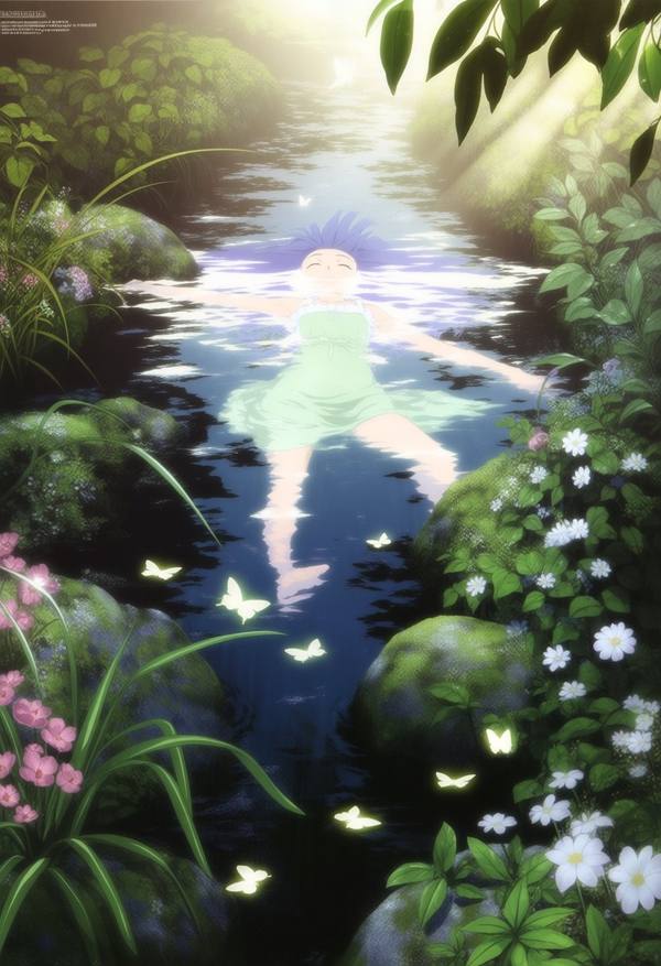 AI-generated image analyzed by PromptLens