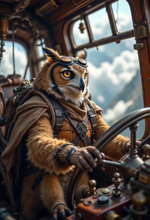 AI-generated image analyzed by PromptLens