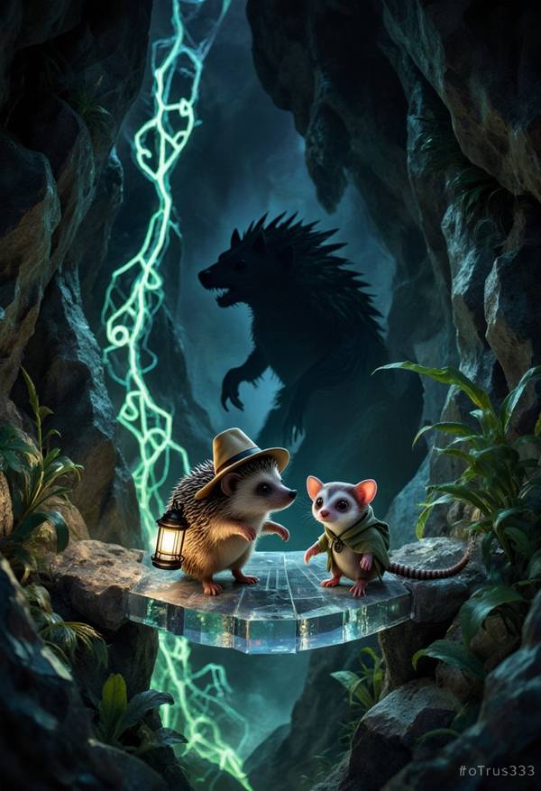 AI-generated image analyzed by PromptLens