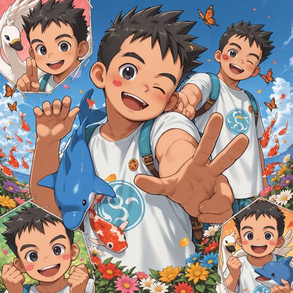 AI-generated image analyzed by PromptLens