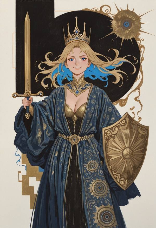 AI-generated image analyzed by PromptLens