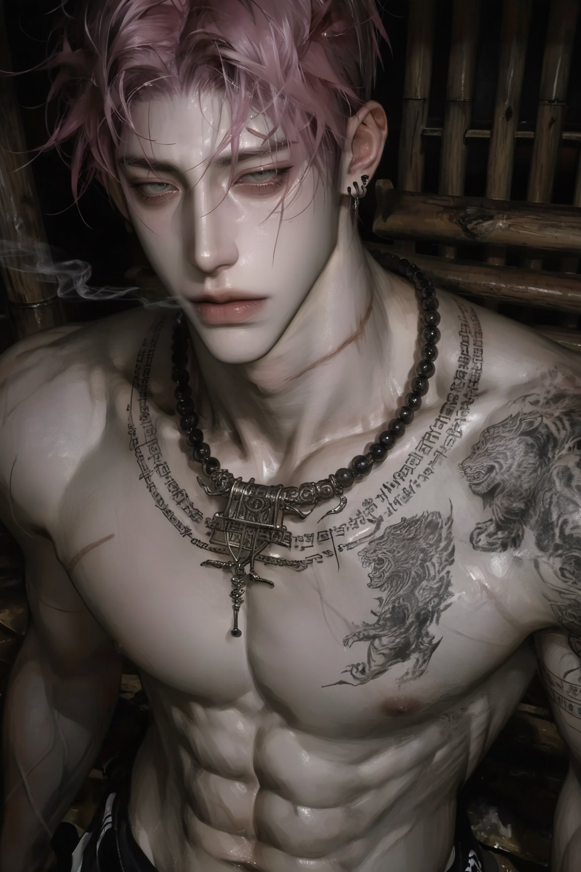 AI-generated image analyzed by PromptLens