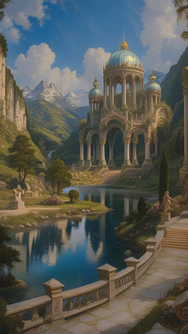 AI-generated image analyzed by PromptLens