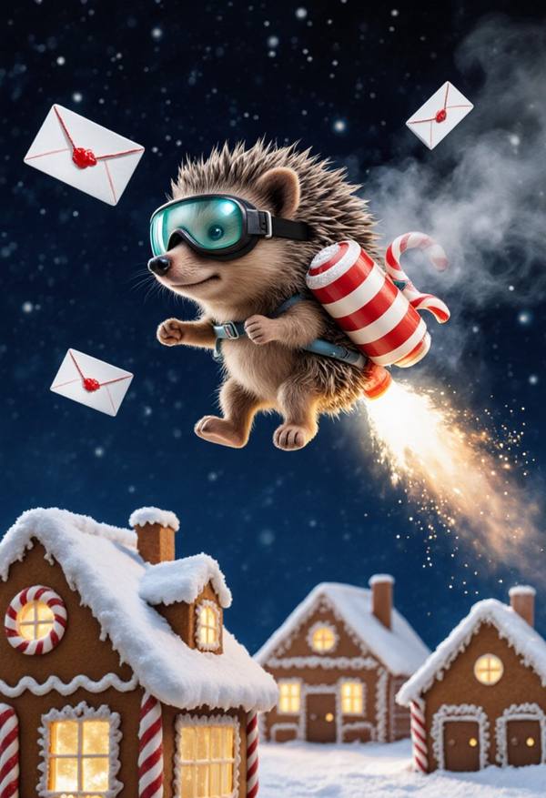 AI-generated image analyzed by PromptLens