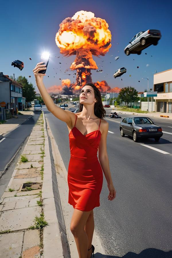 AI-generated image analyzed by PromptLens