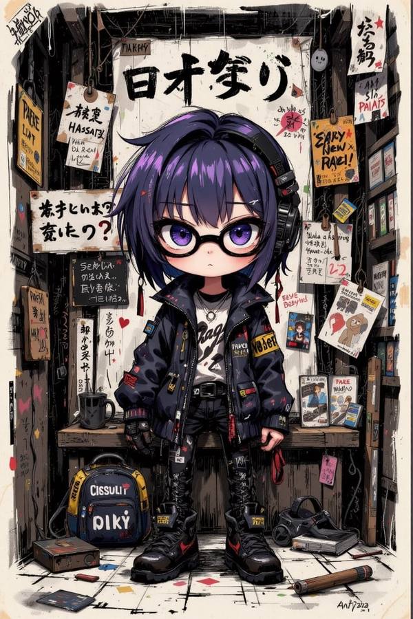 AI-generated image analyzed by PromptLens