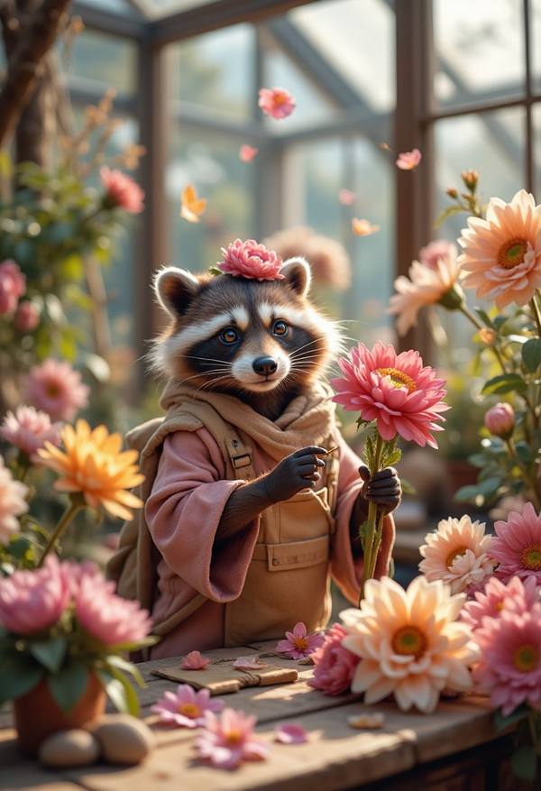 AI-generated image analyzed by PromptLens