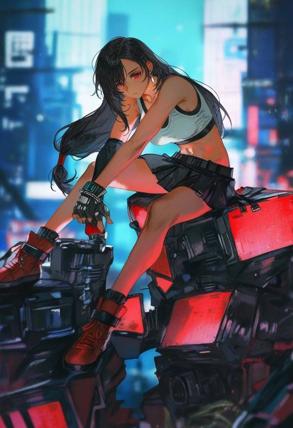 AI-generated image analyzed by PromptLens