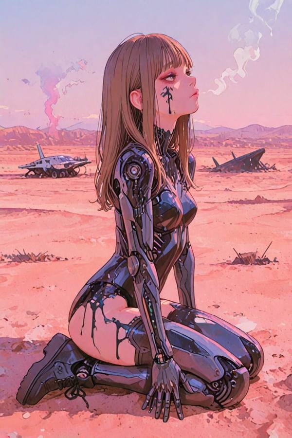 AI-generated image analyzed by PromptLens