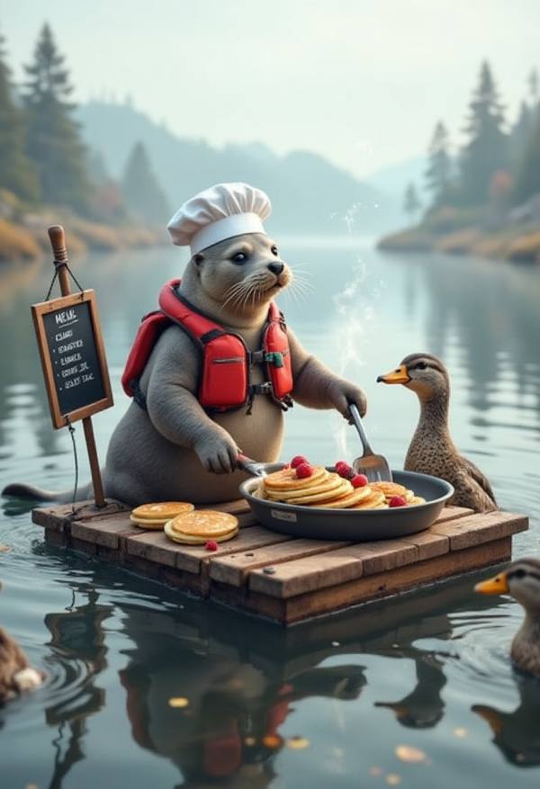 AI-generated image analyzed by PromptLens