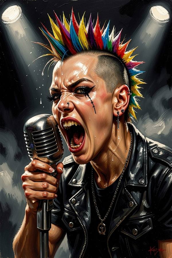 AI-generated image analyzed by PromptLens