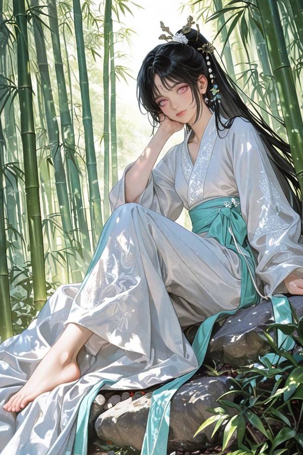 AI-generated image analyzed by PromptLens