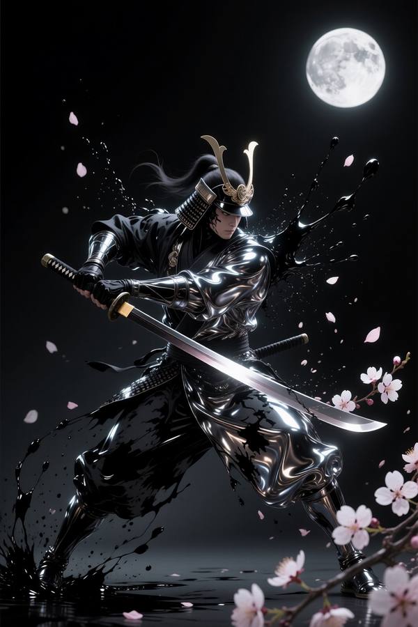 AI-generated image analyzed by PromptLens