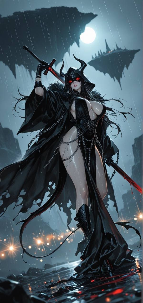 AI-generated image analyzed by PromptLens