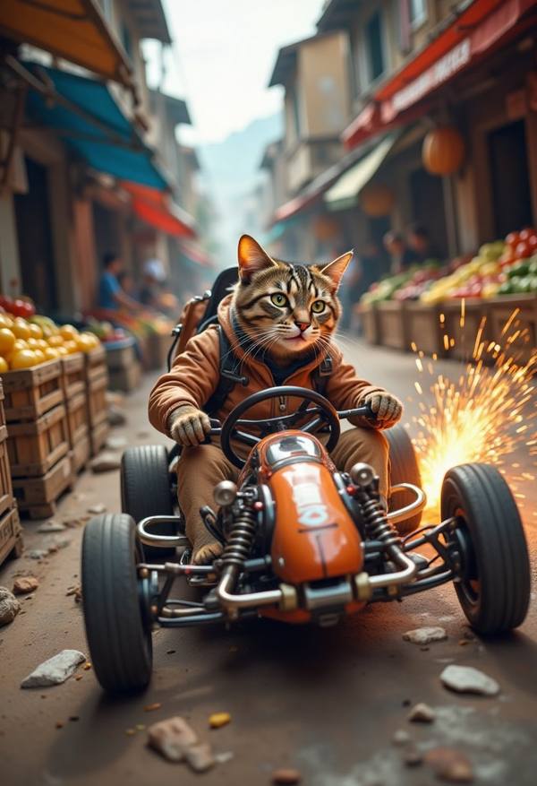 AI-generated image analyzed by PromptLens