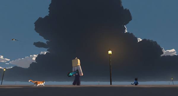 AI-generated image analyzed by PromptLens