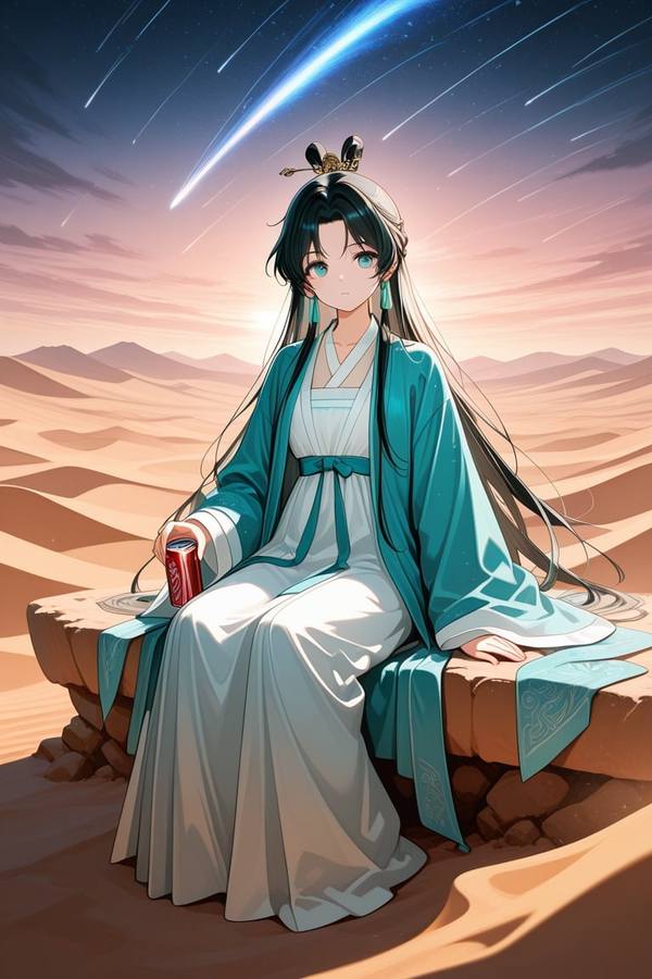 AI-generated image analyzed by PromptLens