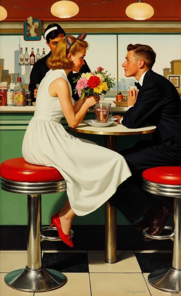 AI-generated image analyzed by PromptLens