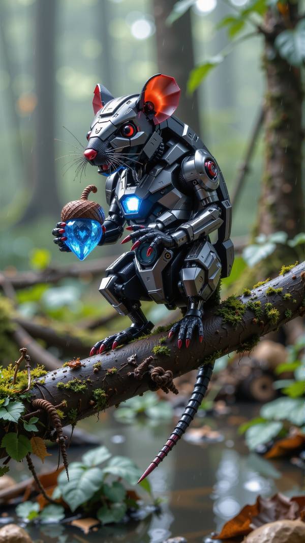 AI-generated image analyzed by PromptLens