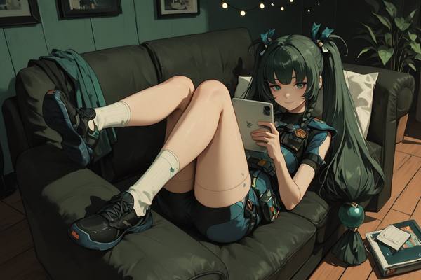 AI-generated image analyzed by PromptLens