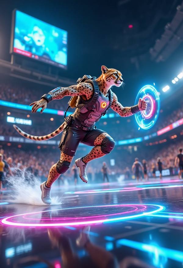 AI-generated image analyzed by PromptLens