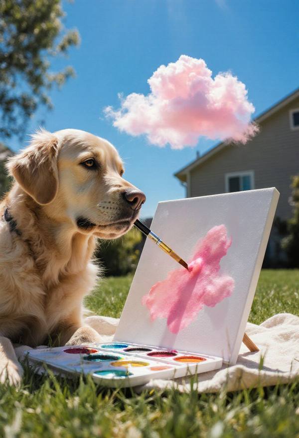 AI-generated image analyzed by PromptLens