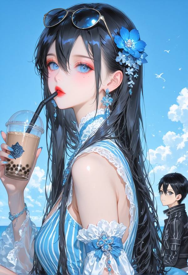 AI-generated image analyzed by PromptLens