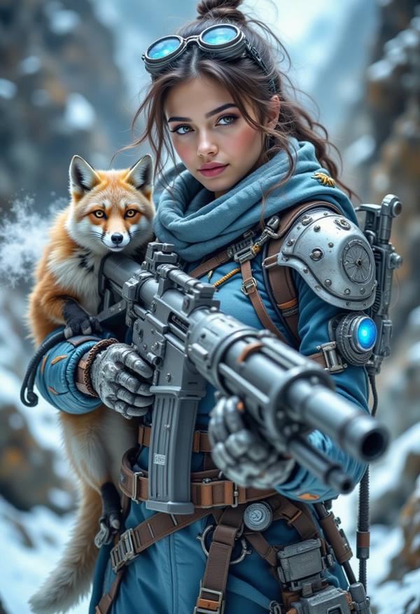 AI-generated image analyzed by PromptLens