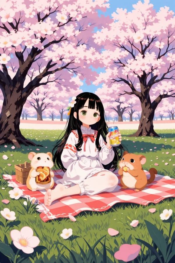 AI-generated image analyzed by PromptLens