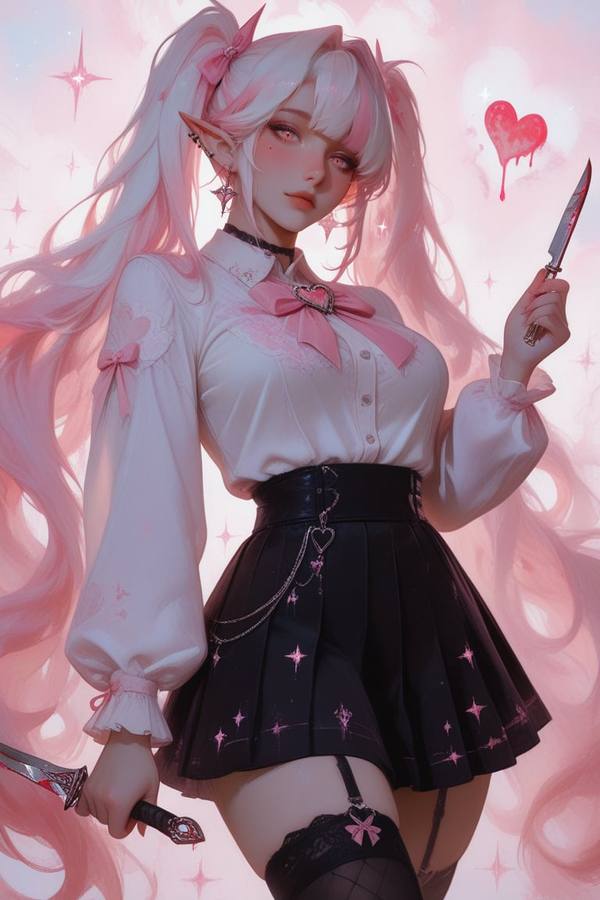 AI-generated image analyzed by PromptLens