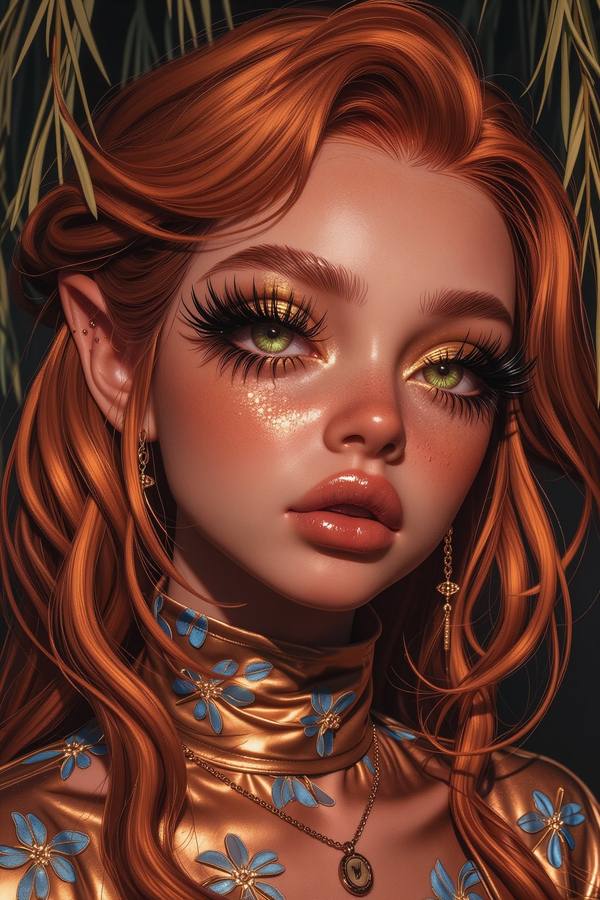 AI-generated image analyzed by PromptLens