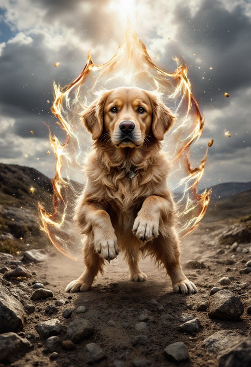 AI-generated image analyzed by PromptLens