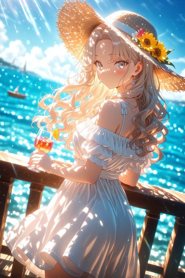 AI-generated image analyzed by PromptLens