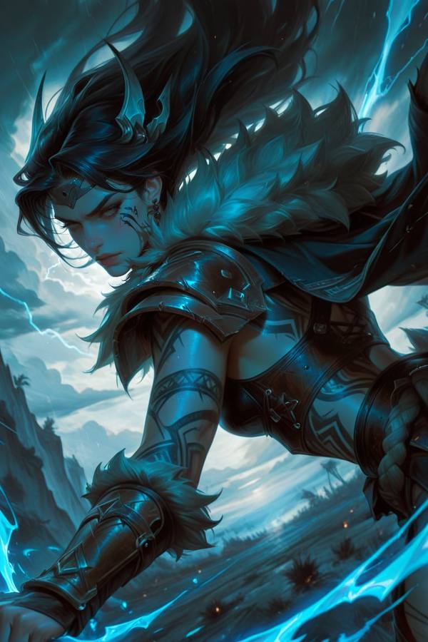 AI-generated image analyzed by PromptLens