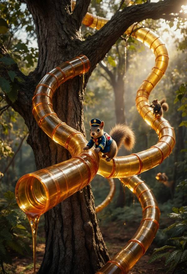 AI-generated image analyzed by PromptLens