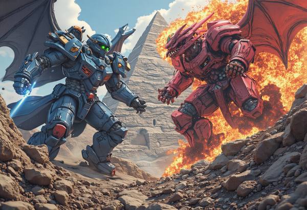 AI-generated image analyzed by PromptLens